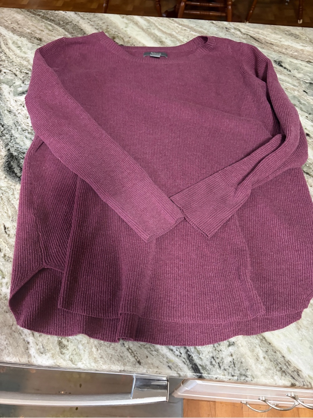 Women's Plum Crewneck Sweater
